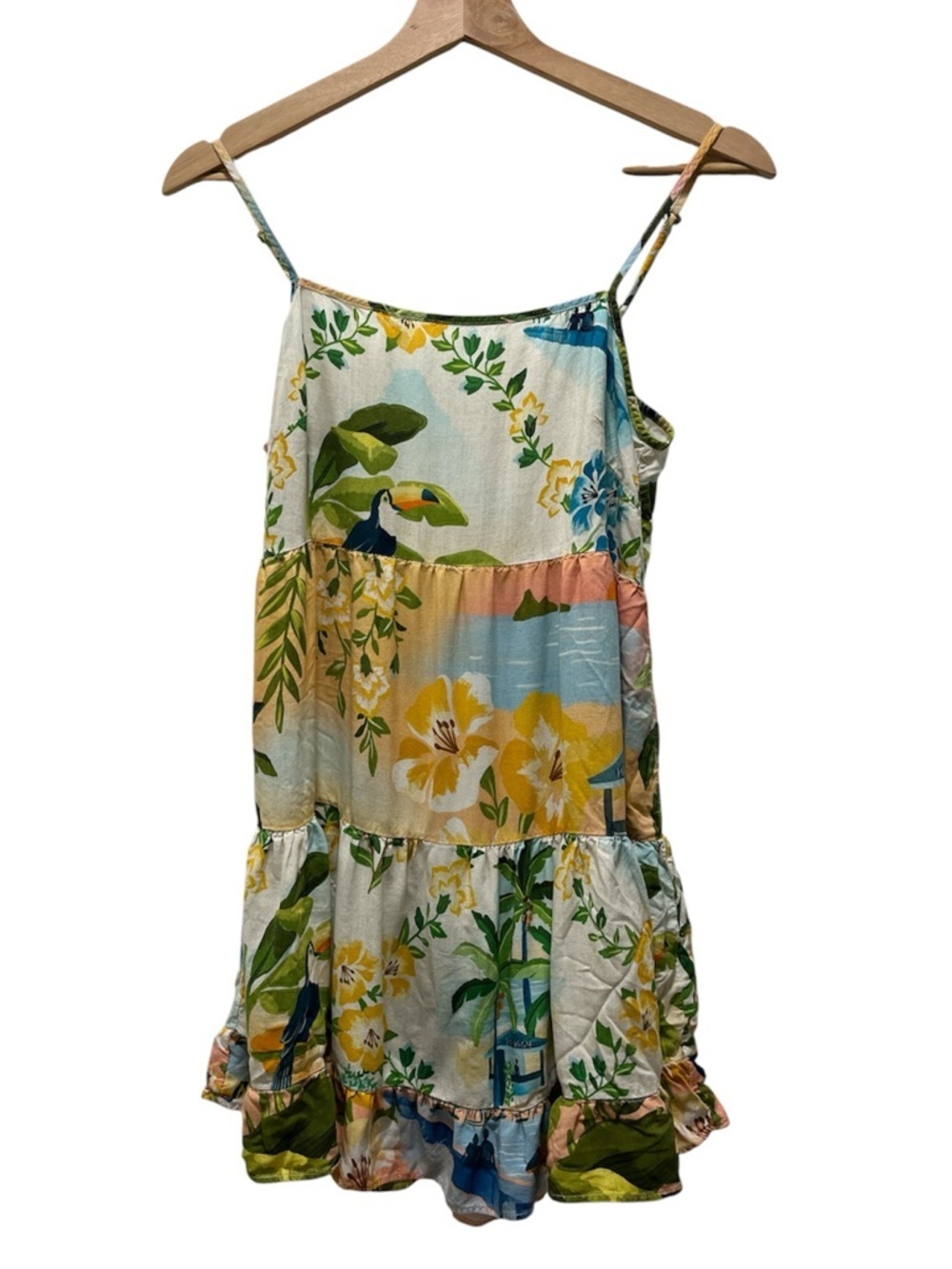 Farm Rio “Dia De Sol” Mini Dress - Picture 3 of 10